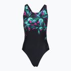 Дамски цял костюм за плуване Speedo FL Placement Printed Powerback firework burst/black