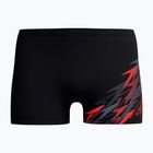 Мъжки бански боксери  Speedo Medley Logo Aquashort anthracite/hrr