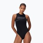 Дамски цял костюм за плуване Speedo Endurance+ Logo Hydrasuit anthracite