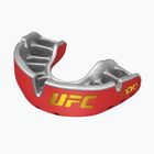 Протектор за челюст Opro UFC Gold GEN2 red/silver/gold