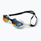 Очила за плуване ZONE3 Volare Streamline Racing бели/лимонени