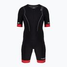 Мъжки костюм HUUB Race Long Course Tri Suit black/red