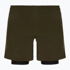 Мъжки шорти за тренировка FUMETSU Origins Dual Layer khaki