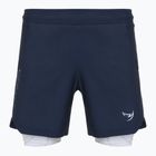 Мъжки шорти за тренировка FUMETSU Icon Dual Layer Training navy/ white
