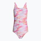 Дамски бански костюм от една част Nike Hydrastrong Multi Print Fastback warm multi