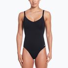 Дамски бански костюм от една част Nike Essential V-Neck black
