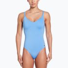 Дамски бански костюм от една част Nike Essential V-Neck university blue