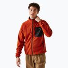 Мъжки поларен суитшърт REGATTA Frankie Full Zip red ochre