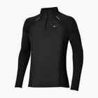 Мъжка блуза за бягане с дълъг ръкав Mizuno Active Dryaeroflow Hybrid Long Sleeve Top Black