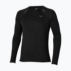 Мъжка блуза за бягане с дълъг ръкав Mizuno Active Dryaeroflow black