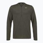 Мъжки суитшърт за бягане Mizuno Core Impulse Half Zip Long Sleeve Tee forest night