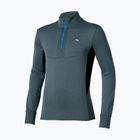 Мъжки суитшърт за бягане Mizuno Active Warmalite Half Zip Long Sleeve Top dark slate