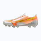 Футболни обувки Mizuno Alpha III Japan FG white/lava orange/evening primrose