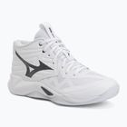 Обувки за волейбол Mizuno Wave Momentum Pro Mid white/metallic gray/black