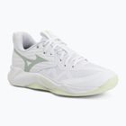 Дамски обувки за волейбол Mizuno Wave Momentum Pro white/aqua gray/ambrosia