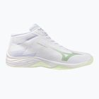 Дамски обувки за волейбол Mizuno Lightning Select Mid white/aqua gray/ambrosia