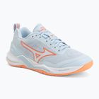 Дамски обувки за хандбал Mizuno Wave Stealth Elite blue finch/white