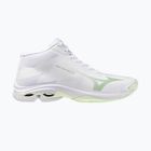 Дамски обувки за волейбол Mizuno Wave Lightning Pro Mid white/aqua gray/ambrosia