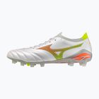 Футболни обувки Mizuno Morelia Neo V β Japan FG white/lava orange/evening primrose