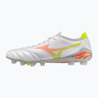 Футболни обувки Mizuno Morelia Neo V β Pro FG white/lava orange/eventh primrose