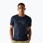 Мъжка тениска REGATTA ClineIX navy mountain lines