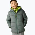 Детско пухено яке REGATTA Hooded Marizion dark forest green/wild lime