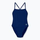 Дамски цял костюм за плуване Speedo Solid Endurancex V-Back 2.0 team navy