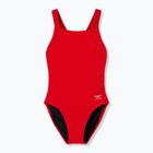 Дамски цял костюм за плуване Speedo Solid Endurancex Leaderback team red