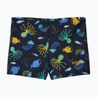 Мъжки боксерки за плуване Speedo Print Aquashort anthracite