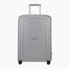 Пътнически куфар Samsonite S'cure Spinner 79 l silver