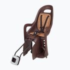 Polisport Groovy Maxi FF 29 ECO тъмнокафява еко седалка за велосипед