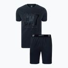Мъжка пижама CR7 Pyjama Short dark grey melange