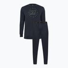 Мъжки пижама CR7 Pyjama Short light grey melange