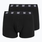 Мъжки боксерки CR7 Fashion Trunk 2 pack black