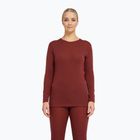 Дамски термоактивен суитшърт Dovre Wool burgundy