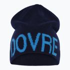 Мъжка зимна шапка Dovre Wool Logo Beanie blue