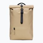 Градска раница Rains Rucksack Rolltop 13 + 4 l sand