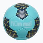 Детска топка за хандбал Hummel Classic HB Jr light blue/marine/yellow size 0