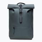 Градска раница Rains Rucksack Rolltop 17 l dark grey
