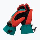 Мъжки ски ръкавици Viking Brother Louis зелено/червено 110/24/6226