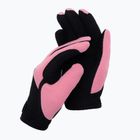 York Flicka детски ръкавици за езда в черно и розово 12160604