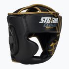 Боксьорска каска StormCloud Lynx black/gold