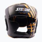 Боксьорска каска StormCloud Lynx black/gold