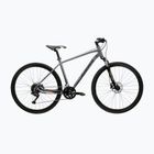 Крос велосипед KROSS Evado 5.0 grey/black/shiny