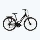 Дамски трекинг велосипед KROSS Trans 4.0 W black/silver/shiny