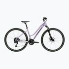 Дамски велосипед за кросфит KROSS Evado 5.0 purple/black/gloss