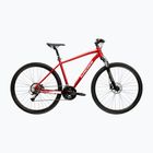 Крос велосипед KROSS Evado 4.0 burgundy/white/glossy