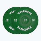 Тежести THORN FIT Fractional 2 x 2 kg green/white