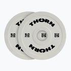 Тежести THORN FIT Fractional  2 x 10 kg white/black