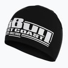 Pitbull West Coast Beanie Класическа боксова зимна шапка черно/бяло